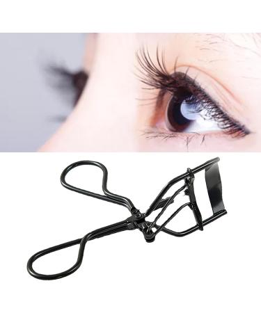 Professional Wide Angle Eyelash Curler with Flexible Collet Design Comfortable Grip Black Metal Material Voluminous Eyelashes - Buy Online on GoSupps.com