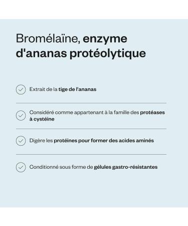 Bromela ne - Enzyme Anti-Inflammatoire - Extraite de la Tige de l'Ananas - Soutient le Syst me Immunitaire - Aide la Digestion et la R cup ration - DrCaps - Vegan - Supersmart - Buy Online on GoSupps.com