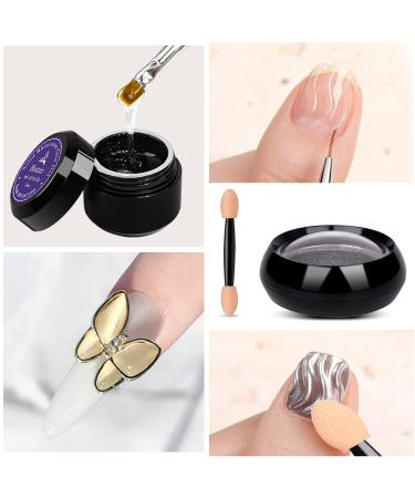 8ml+10ml Nail Rhinestone Glue | Adhesive Gel for Nail Art, Rhinestones & Gem Stones | No Wipe Formula | Includes Nail Accessories - Buy Online on GoSupps.com