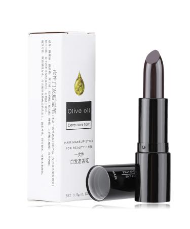 Temporary hair color hair color Temporary lipstick hair dye color coloring professional hair chalk lipstick white hair cream hair color temporary (dark brown)