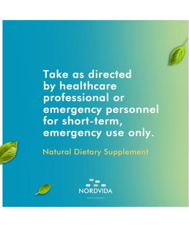 NordVida Potassium Iodide 65 mg Tablets, Emergency Kit, Iodide Pills, Survival Kit, Potassium Iodide (KI) Tablets, Thyroid Support, 60 KI Counts - Buy Online on GoSupps.com