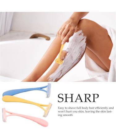 Fomiyes 3-Piece Body Bikini Razor Set - Travel Accessories for Armpit & Pubic Hair Removal | Manual Beauty T-Razor - Buy Online on GoSupps.com