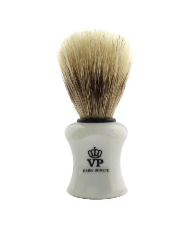 Shaving brush Royal VP - pure bristle - white handle