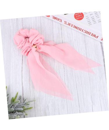 Hair Tie Cloth Chiffon Bow Scrunchies Stretch Headbands for Women Scrunchies for Girls Scrunchie with Ribbon Scrunchie Holder Lace Headbands Ponytail Holder Miss Hair Ring - Buy Online on GoSupps.com