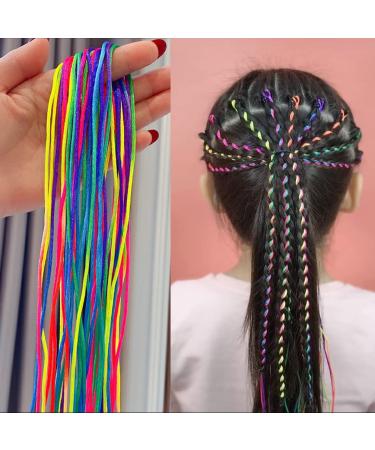 30 Pcs Assorted Gradient Color Hair Braids | DIY African Girl Braid Accessories - Buy Online on GoSupps.com