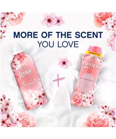 Lenor Laundry Perfume In-Wash Scent Booster Cherry Blossom & Rose Water 570g More Of The Scent You Love 570 g (Pack of 1) - Buy Online on GoSupps.com