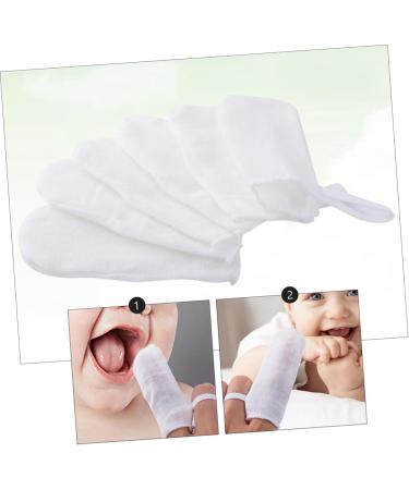 Kombiuda 18-Piece Baby Finger Toothbrush Set - Soft Gauze Cleaning Tool for Toddler Oral Care & Milk Cleaning - Safe Disposable Fingerlings Massage Device - Buy Online on GoSupps.com