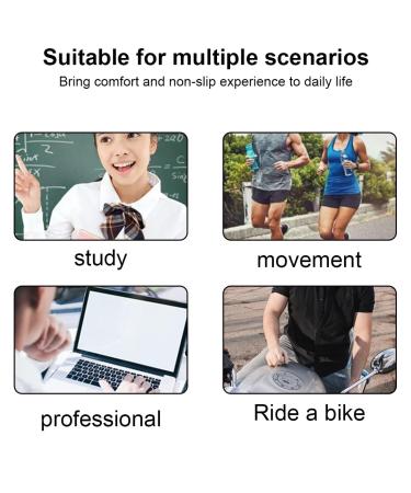 Buy Xpex 15 Couples Silicone Glass Holder Anti-Slip Glasses Ear Pillow Colorful Silicone Pads & Hooks for Ultimate Comfort - Buy Online on GoSupps.com