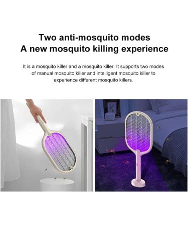 2 in 1 LED Electric Rechargeable Mosquito KillerFly Swatter with Mosquito Lamp Pest Repellent Hand-Held Mosquito Killer Outdoor FGTNV (Color : Green) - Buy Online on GoSupps.com