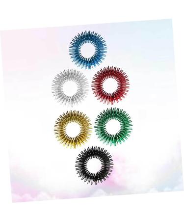 Magiclulu 18 STK Mini Massage Device - Acupressure Finger Ring & Roller Toys for Kids | Stress Reduction & Relaxation - Buy Online on GoSupps.com