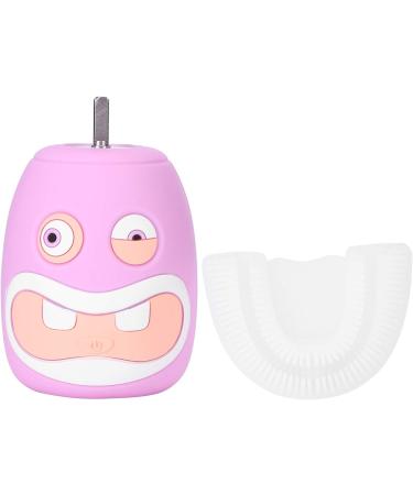 U-Shaped Cartoon Sonic Electric Toothbrush for Kids | Rechargeable Pacifier-Grade Silicone | Safe for Ages 2-14 - Buy Online on GoSupps.com