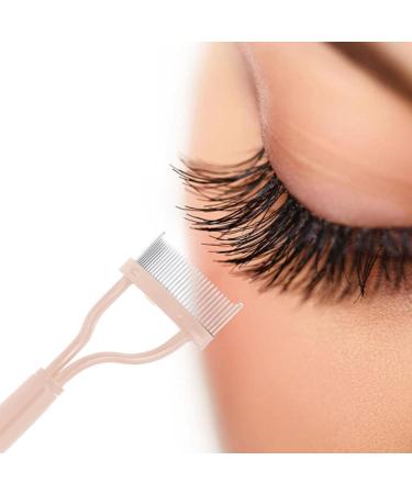 Amagogo 4x Foldable Eyelash Brush Comb - Durable Steel Tool for Perfect Eyelash Separation & Care | International Shipping Available - Buy Online on GoSupps.com