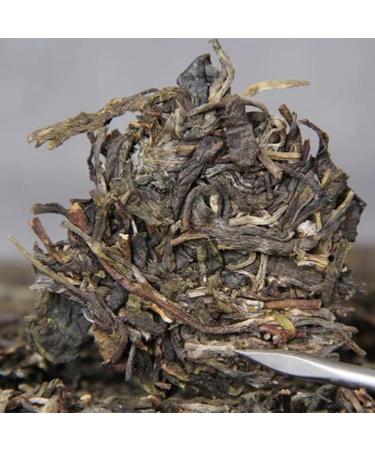 HQZM Yunnan Banzhang Ancient Tree Pure Material Puer Raw Tea Cake Bamboo Shoot Shell Packaging 357g - Buy Online on GoSupps.com