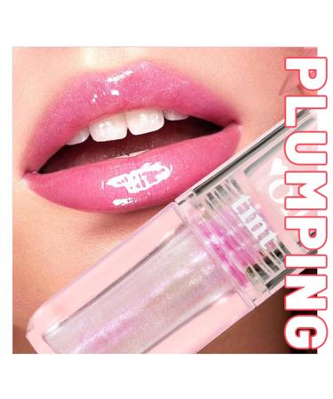 2 Pcs Magic Color Changing Lip Oil - Long Lasting Glitter Shimmer Lip Gloss Non-Sticky & Moisturizing - Fresh Texture Lip Glow Makeup (Glitter 02# + 04 - Buy Online on GoSupps.com