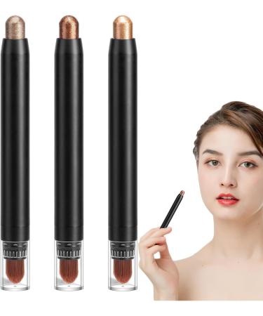 Eye Shadow Stick Shiny Makeup Pencil | Waterproof Neutral Eyeshadow Stick Makeup Cream Eye Shadow Pencil Crayon Shakven B - Buy Online on GoSupps.com