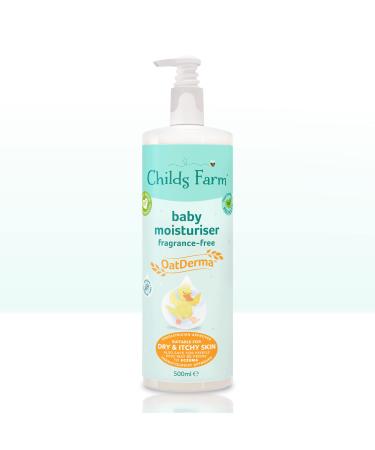 Childs Farm | OatDerma Baby Moisturiser 500ml| Suitable for Newborns with Dry Itchy & Eczema-prone Skin 500ml Dry & Itchy