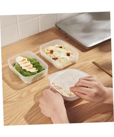 HOLIDYOYO Insulated Hot Lunch Box 2pcs Box Kitchen Rice Lunch Box Micro-Wave Oven Steamer Crisper Tray - Buy Online on GoSupps.com