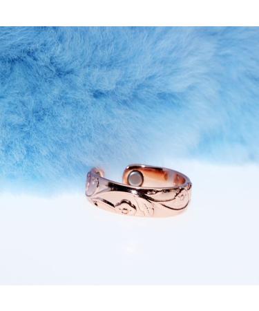 Magnetic Copper Arthritis Ring for Women - Adjustable Size | LongRN - Buy Online on GoSupps.com