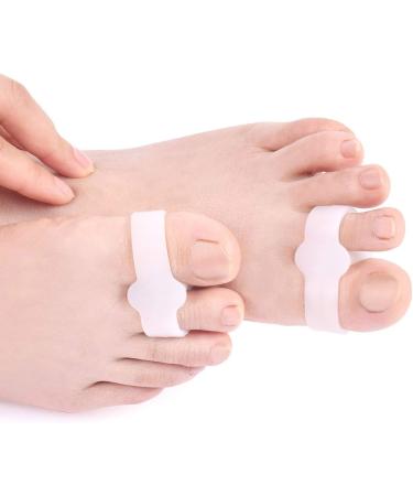 PEDIMEND Gel Toe Spacer with Double Loop (3PAIR - 6PCS) | Bunion & Overlapping Toe Relief | Unisex Foot Care - Buy Online on GoSupps.com
