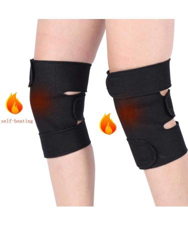 Adjustable Tourmaline Self-Heating Magnetic Knee Pads - Arthritis Support & Patella Stabilizer for Outdoor Use | International Shipping - Buy Online on GoSupps.com