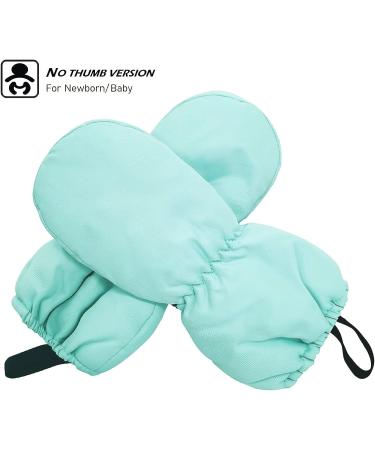Highcamp Baby Exclusive Winter Snow Ski Mittens - Waterproof Toddler Gloves 2XS (2-3 Y) Aqua-i - Buy Online on GoSupps.com