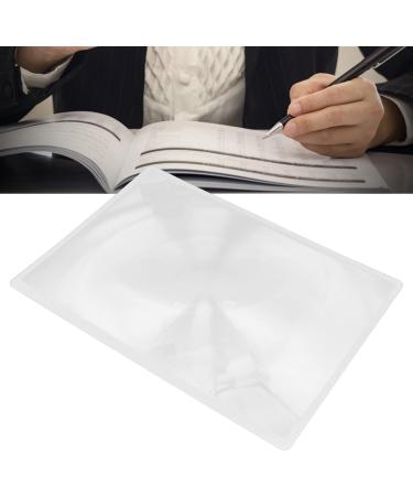 Credit Card Sized Magnifying Lenses 11.6 X 8.3in Lightweight Portable Credit Card Size Magnifier for Amateurs for Elderly - Buy Online on GoSupps.com