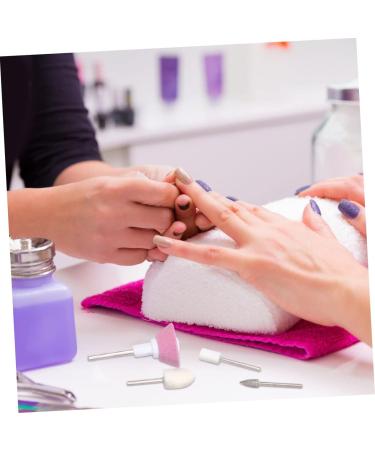 Ipetboom 2 Boxes Nail Kit Nail Polishing Head Nail Accessories Electric Nail Art Kit Lip Gloss Kit Carbide Drill Bit Nail Drill Bits Rotary Tool To Rotate White Manicure Stick - Buy Online on GoSupps.com