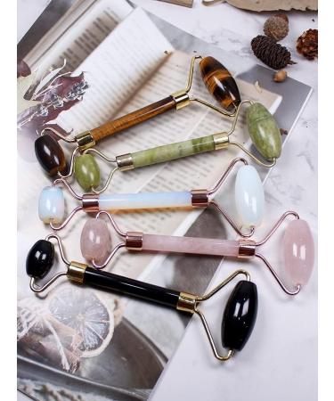 Natural Crystal Quartz Roller Slimming Face Massager Lifting Tool Facial Massager Jade Roller Face Anti Wrinkle Beauty Care (Color : Amethyst) - Buy Online on GoSupps.com