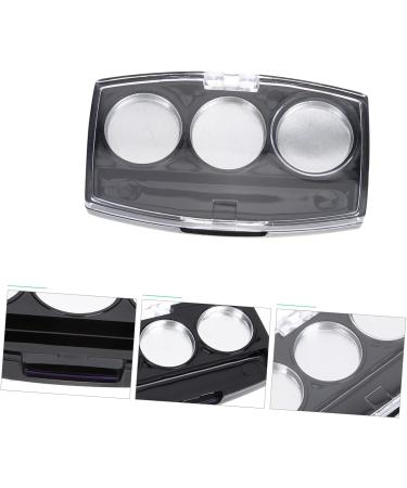 FOMIYES 20 Pcs Highlighters Empty Eyeshadow Containers Empty Eyeshadow Pallet Makeup Palette up Make up Blackx2pcs 7.2x4.2cmx2pcs - Buy Online on GoSupps.com