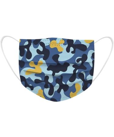 ZQP 10PCS Disposable Face Mask for Adults Breathable 3 Ply Filter Butterfly Printed Face Pr-otective Balaclava Designer Mouth Dustproof Anti-Droplets Face Scarfs Bandanas for Women Men - Buy Online on GoSupps.com