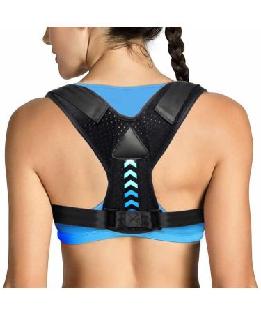Back Posture Corrector for Women Men Adjustable Chest Size 25''- 49'' Comfortable Back Support Back Brace Adjustable Ventilate for Pain Relief