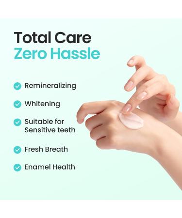 HIMALAYA PINKSALT Fluoride Free Hydroxyapatite Toothpaste with Niacinamide, Helps Remineralize, Appropriate for Sensitive Teeth, Teeth Whitening - for Adult, Kids Oral Care - Spearmint Flavor, 3.9 oz 3.9 Ounce (Pack of 1) - Buy Online on GoSupps.com