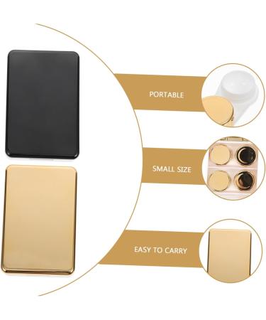Ultechnovo Mirror Color Glasses Box & Cleaning Kit - Practical Contact Lens Container Set for Cosmetics - International Shipping Available - Buy Online on GoSupps.com