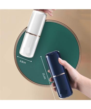 Buy Digjobk Portable Toothbrush Mug - Black Bathroom Organizer for Toothbrush & Toothpaste Storage - Buy Online on GoSupps.com