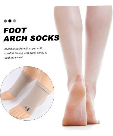FOMIYES Shallow Month Socks - Arch Support Sleeves & Shoe Inserts for Flat Feet & High Arches | Comfort & Pain Relief for Men & Women - Buy Online on GoSupps.com