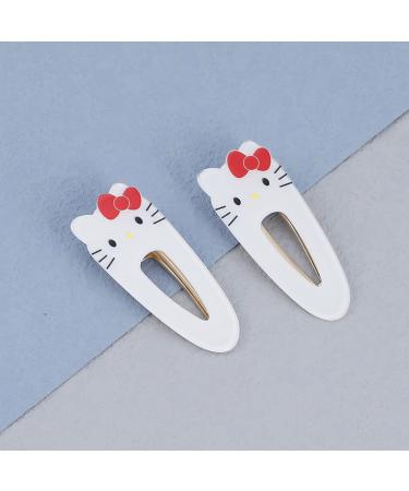 Cute Cartoon Kawaii Hair Accessories Set for Women and Girls - 4pcs Headbands, Hair Clips and Ties - Coral Hair Band Collection - Buy Online on GoSupps.com