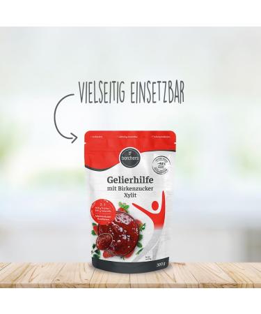 Buy 8 x Borchers Gelling Agent with Birch Sugar Xylitol - Ideal for Fruit Spreads | Alternative to Gelling Sugar | 300g Pack - Buy Online on GoSupps.com