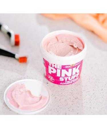 RTUK The Pink Stuff 850g Cleaning Paste Non-Toxic with 850ml Pink Stuff Spray & 500ml Pink Stuff Cream Cleaner Multipurpose Household Bathroom Cleaner- Includes 1x Cleaning Sponge - Buy Online on GoSupps.com