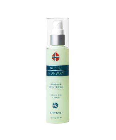 Geir Ness Skin of Norway Energizing Facial Cleanser - Contains Arctic Algae & Minerals - Moisturizing Deep Cleansing Face Wash For Dry and Sensitive Skin