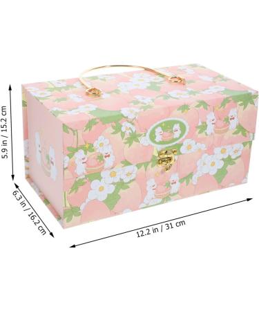 Alipis Box Suitcase Box Basket Hamper Suitcases Maid of Honor Candy Decorate Paper Bridesmaid 31.00X16.20X15.20CM As Shown - Buy Online on GoSupps.com