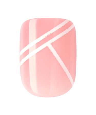 KISS imPRESS Petite Length Press-On Nails in Timeless Day - 30 Chip-Proof Fake Nails - 1 Count - Buy Online on GoSupps.com