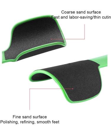 Dajidafu Foot File U Shaped Curved Callus Remover Groove Design Colossal Feet Scrubber Exfoliates Dead Body Home Beauty Rose Red - Buy Online on GoSupps.com