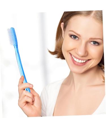 Partykindom 10-Set Adult Teeth Whitening Brushes - Interfering Gum Care Manual Toothbrushes for Optimal Oral Hygiene - Buy Online on GoSupps.com