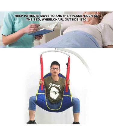 Toileting Sling Patient Lifter Adjustable Height to The Medical Lift Equipment Bariatric Handicap Lift for Nursing Elderly Disabled - Buy Online on GoSupps.com