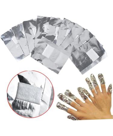200Pcs Lingettes Dissolvantes pour Ongles en Aluminium avec Coton Faciles Utiliser et limination Rapide pour Manucure Gel Domicile Format 20 X 15 X 5 CM - Buy Online on GoSupps.com