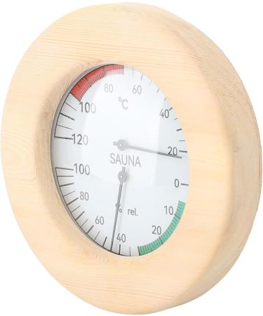 2-in-1 Sauna Thermometer & Hygrometer - Real-Time Wall-Mounted Monitoring for Sauna Spaces | Premium Sauna Equipment & Accessories - Buy Online on GoSupps.com