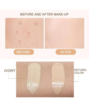 CC Cream Base de Maquillage Anti-cernes claircissant la Peau Hydratante D licate Respirante pour le Maquillage Cr me Correctrice de Couleur Base de Couverture Compl te (Ton de peau ordinaire) - Buy Online on GoSupps.com