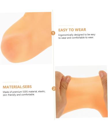 FOMIYES 2 Pairs Exfoliating Moisturizing Socks Feet Care Socks Moisturizing Foot Moisture Socks for Foot Overnight Lotion Socks Hydrating Socks Miss Moisturize High Heels Sebs - Buy Online on GoSupps.com