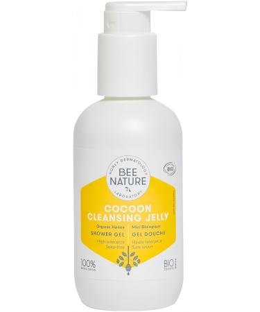 bee nature Bee Nature - Cocoon Shower Gel - Organic Honey - Cleanse and Moisturize - 100% Natural - Soap-Free - 200ml