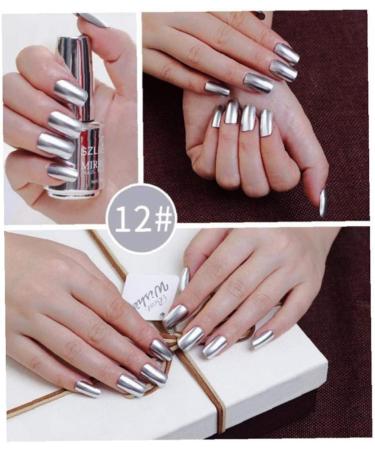 1pc Nail Polish Mirror Glitter Nails Holographic Nail Polish Salon Manicure Art Decoration - Buy Online on GoSupps.com